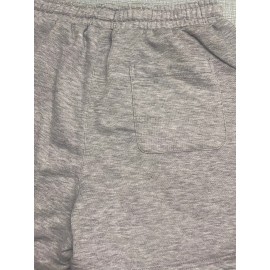 Slim Fit Comfy Active Shorts, Men's Casual Slant Pocket Stretch Waist Drawstring Shorts For Summer Basketball Running